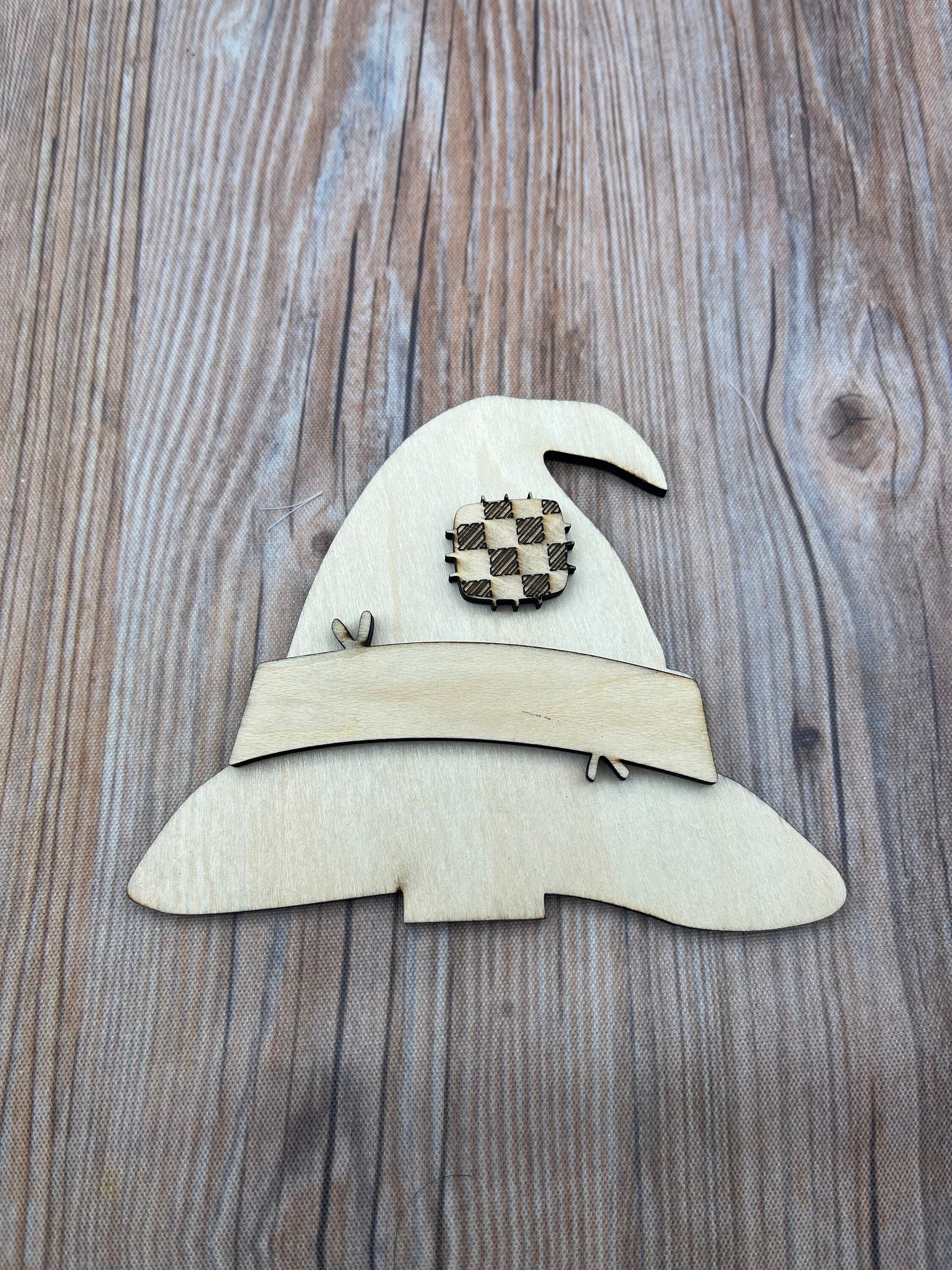 DIY Wood Blank and Paint Kit Farm Animal Hats Add ons (Hats Only)