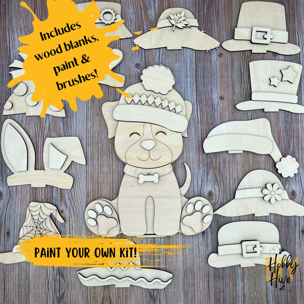 Paint Your Own Dog Interchangeable Sign