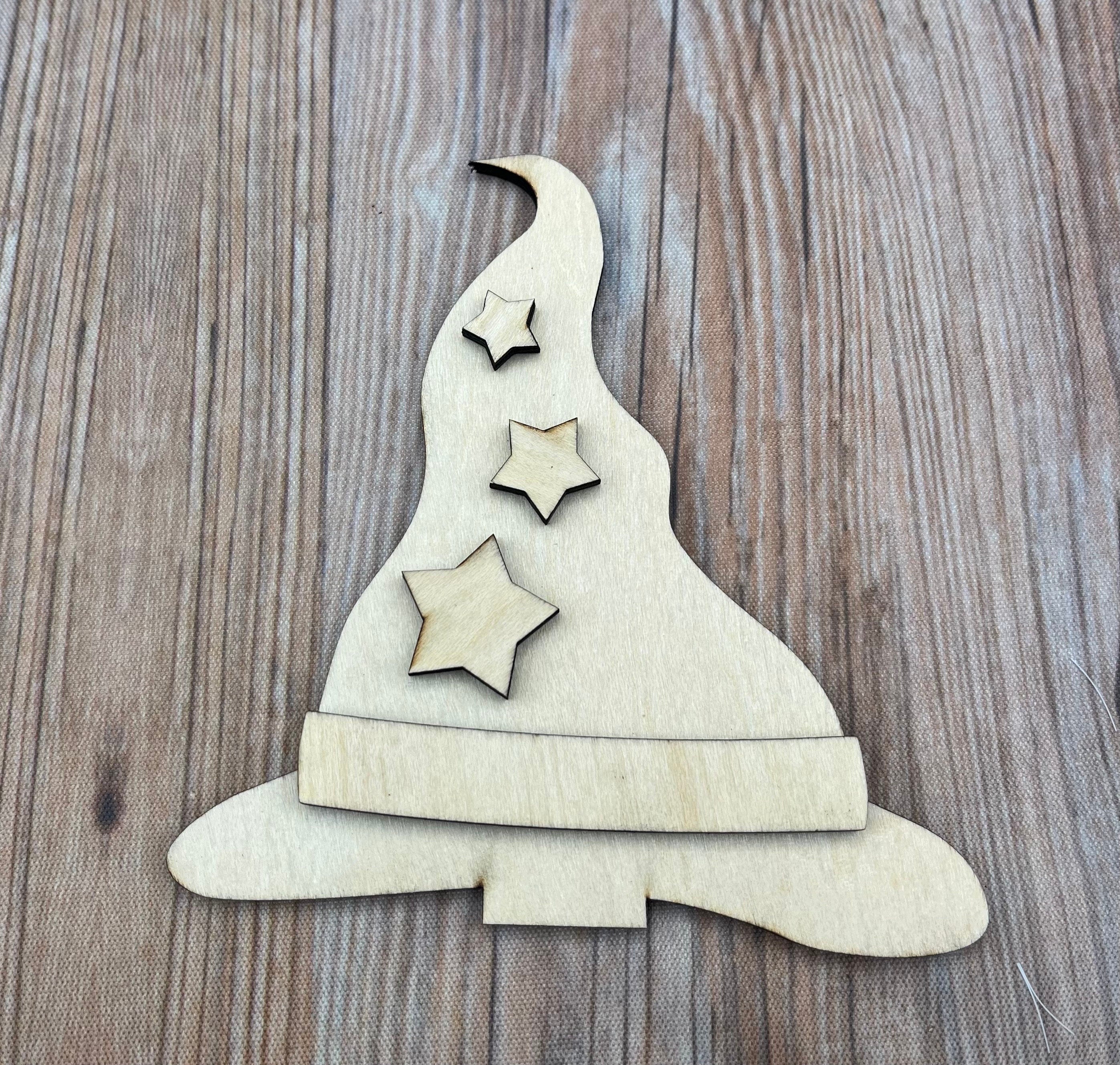 DIY Wood Blank and Paint Kit Farm Animal Hats Add ons (Hats Only)