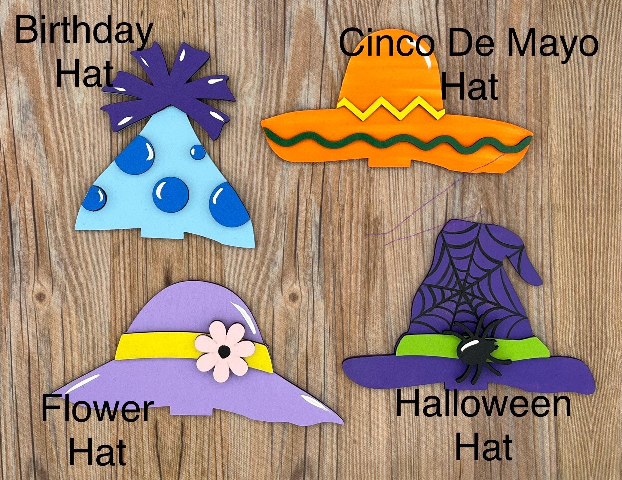 Original Interchangeable Animal Hat Add ons