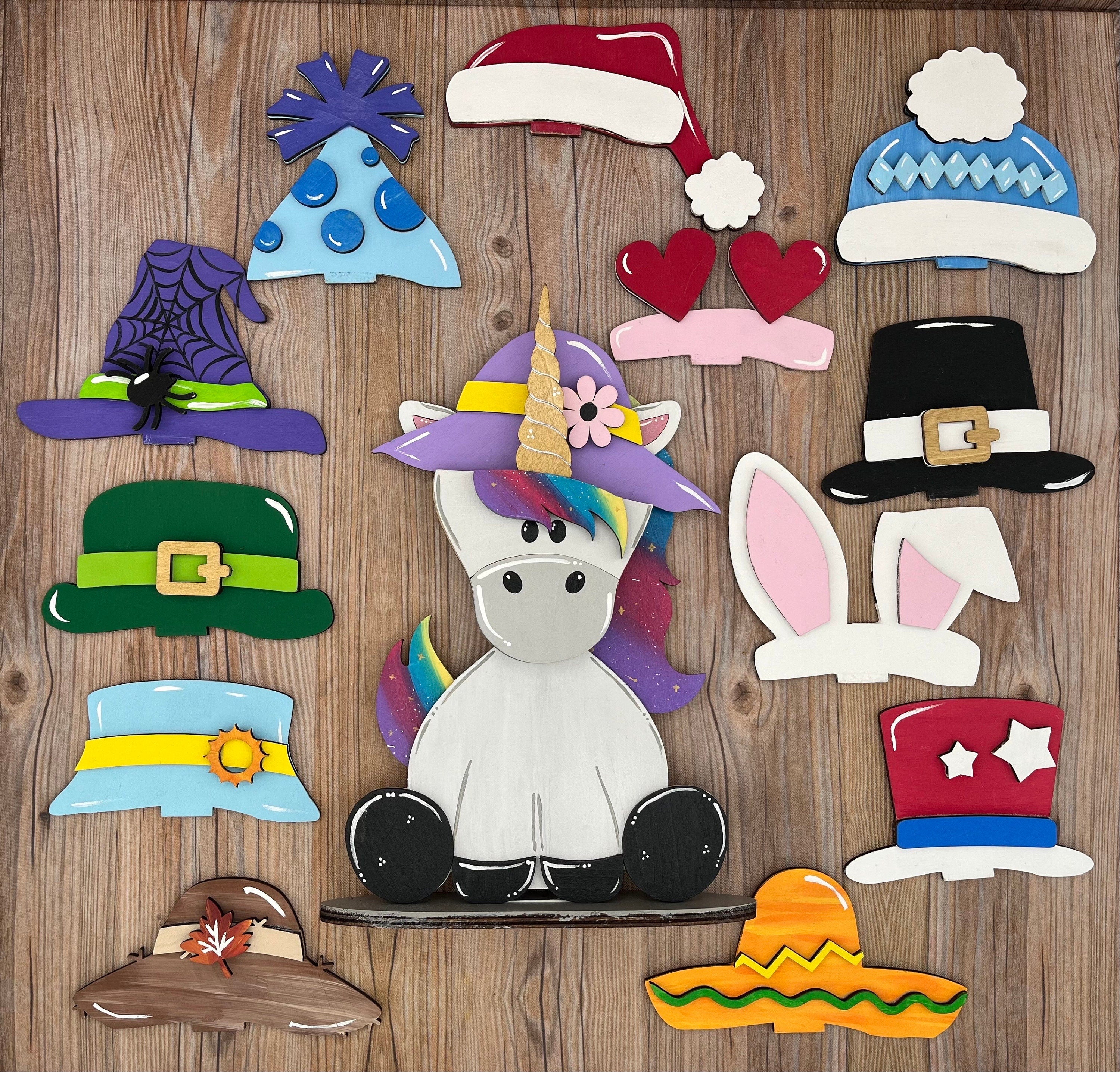 Paint Your Own Unicorn Interchangeable Sign