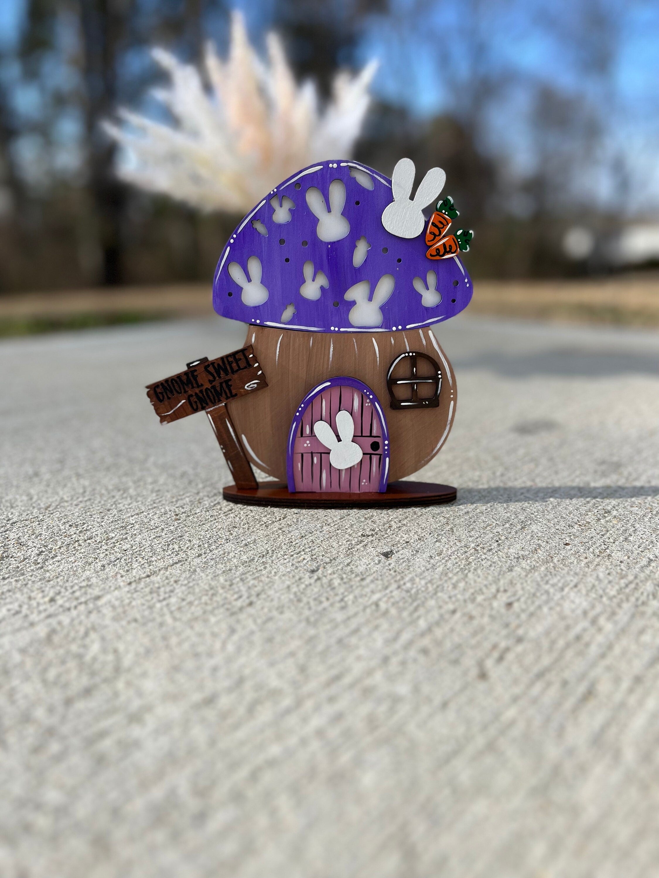 Mushroom House Interchangeable Shelf Sitter