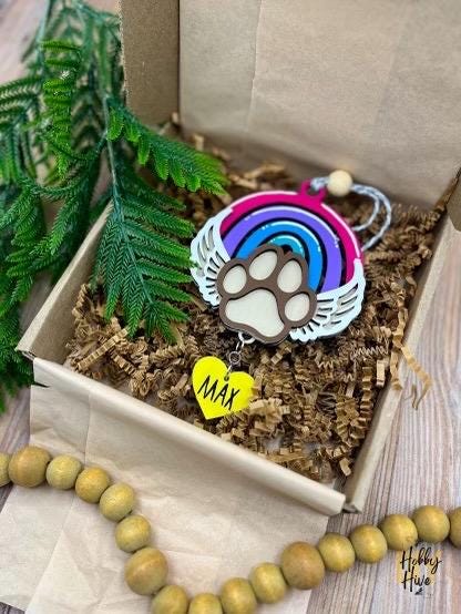 Rainbow Bridge Pet Memorial Ornament