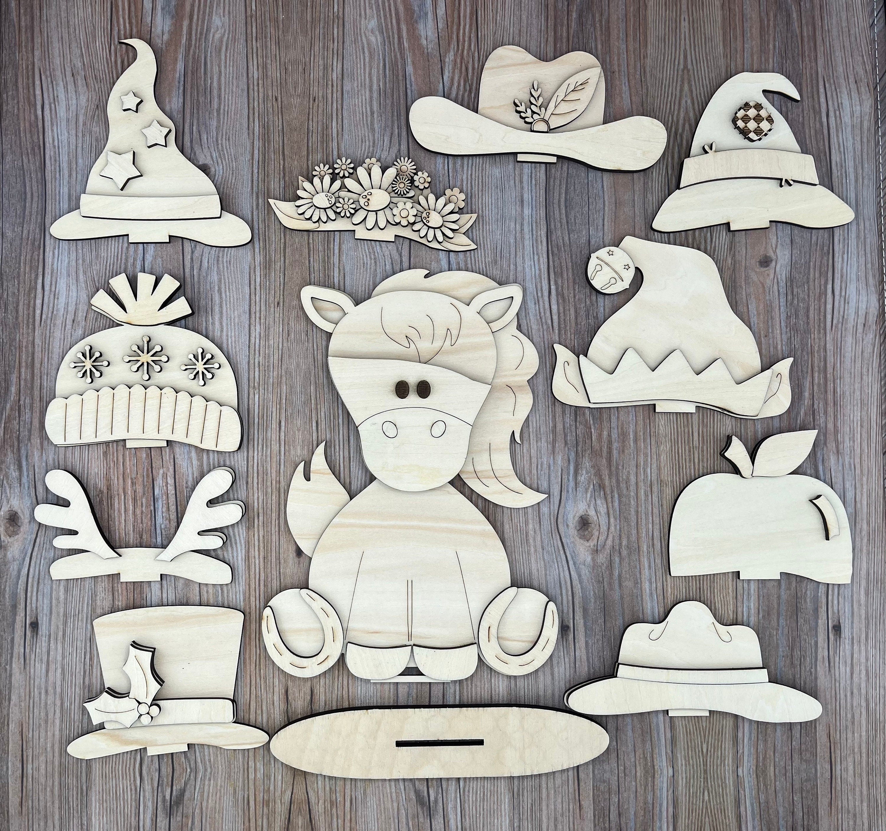 Paint Your Own Horse Interchangeable Sign