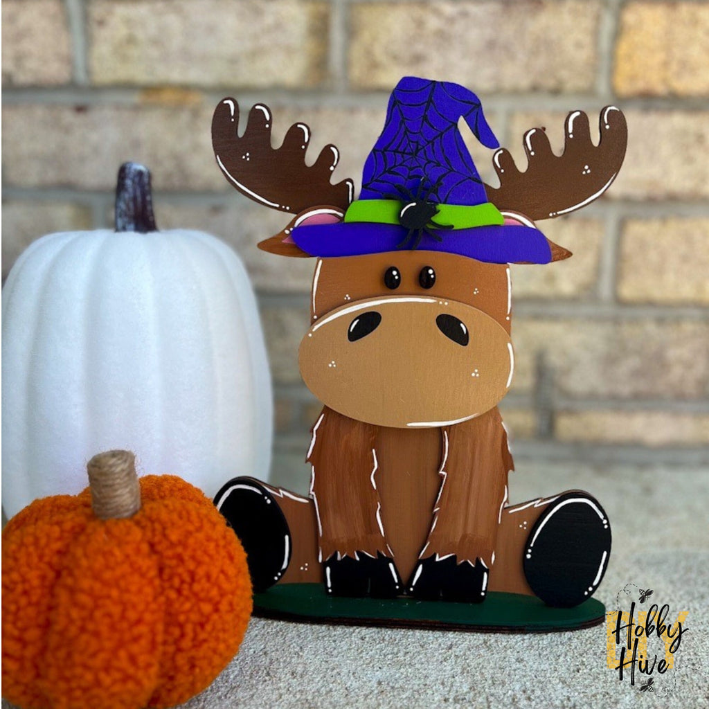 Moose Desk Buddy with Interchangeable Hats