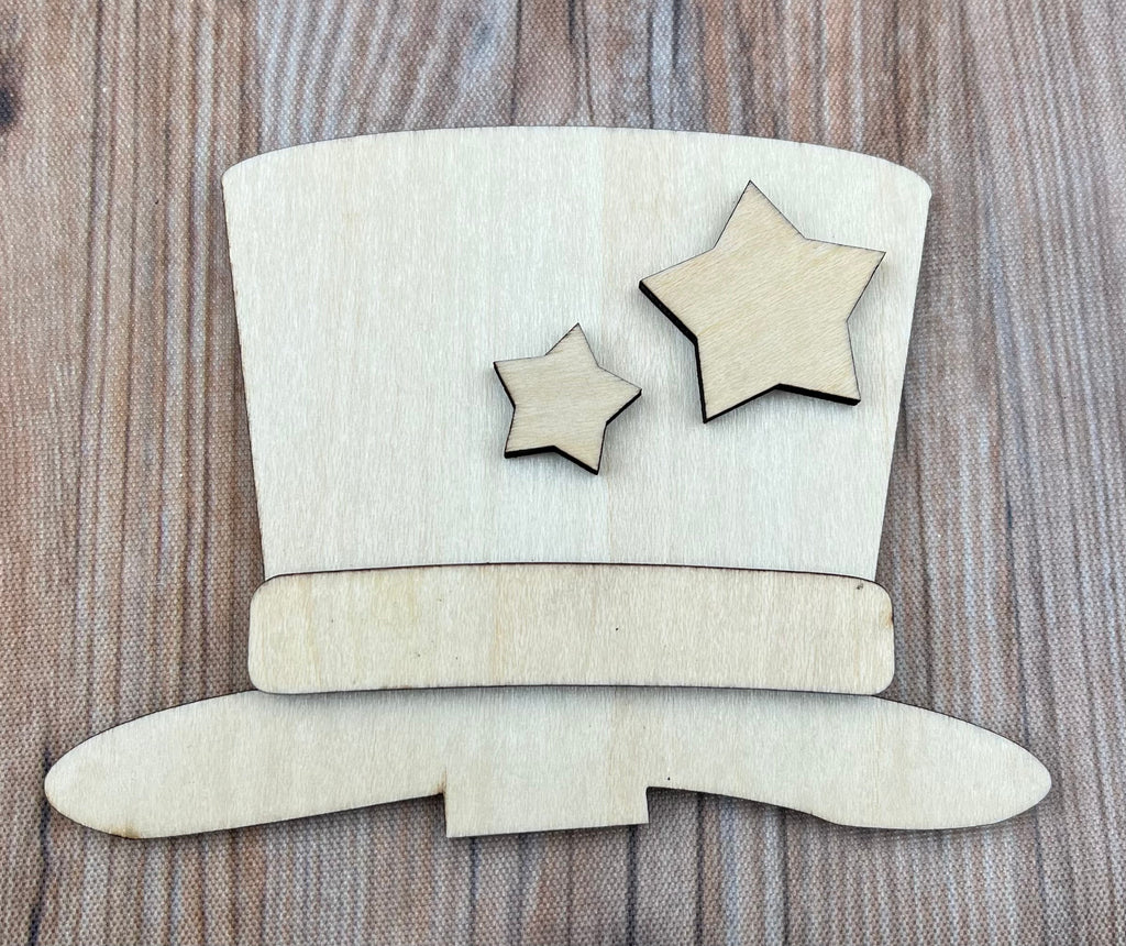 DIY Wood and Paint Animal Shelf Sitter Hat Add ons (Hats Only)