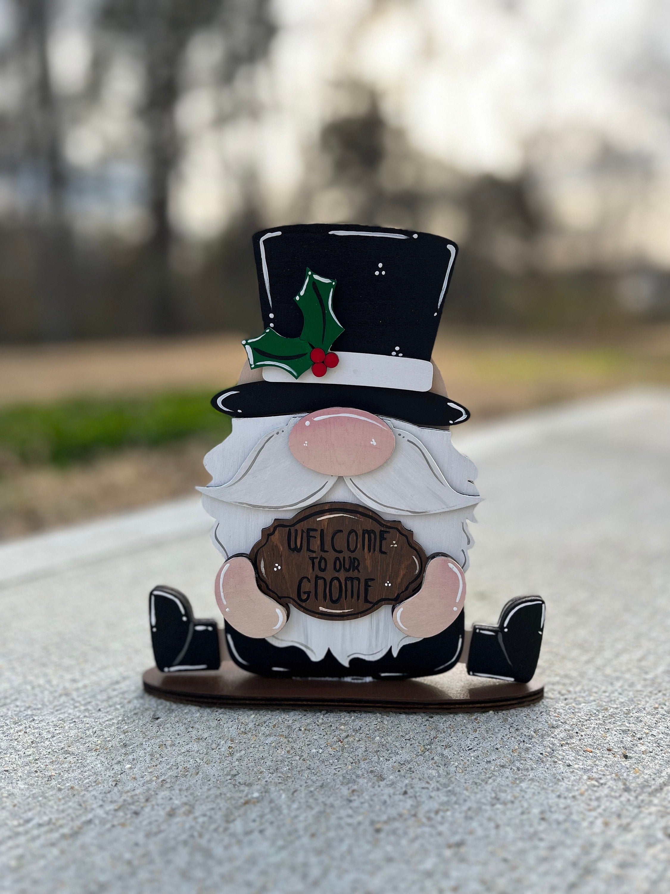 Gnome Desk Buddy with Interchangeable Hats