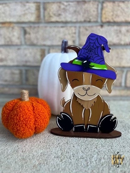 Cute Pygmy Goat Desk Pet with Interchangeable Festive Hats