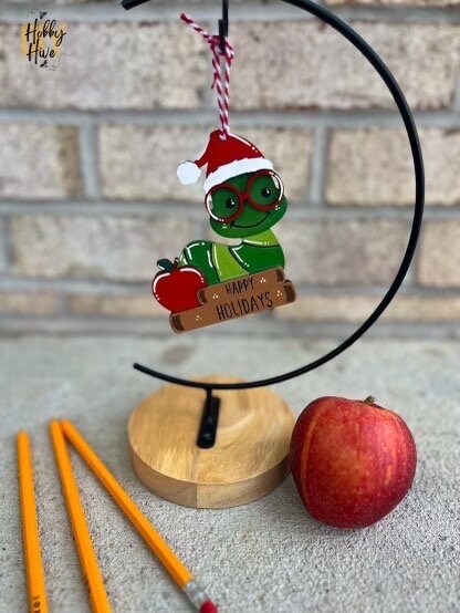Bookworm Ornament