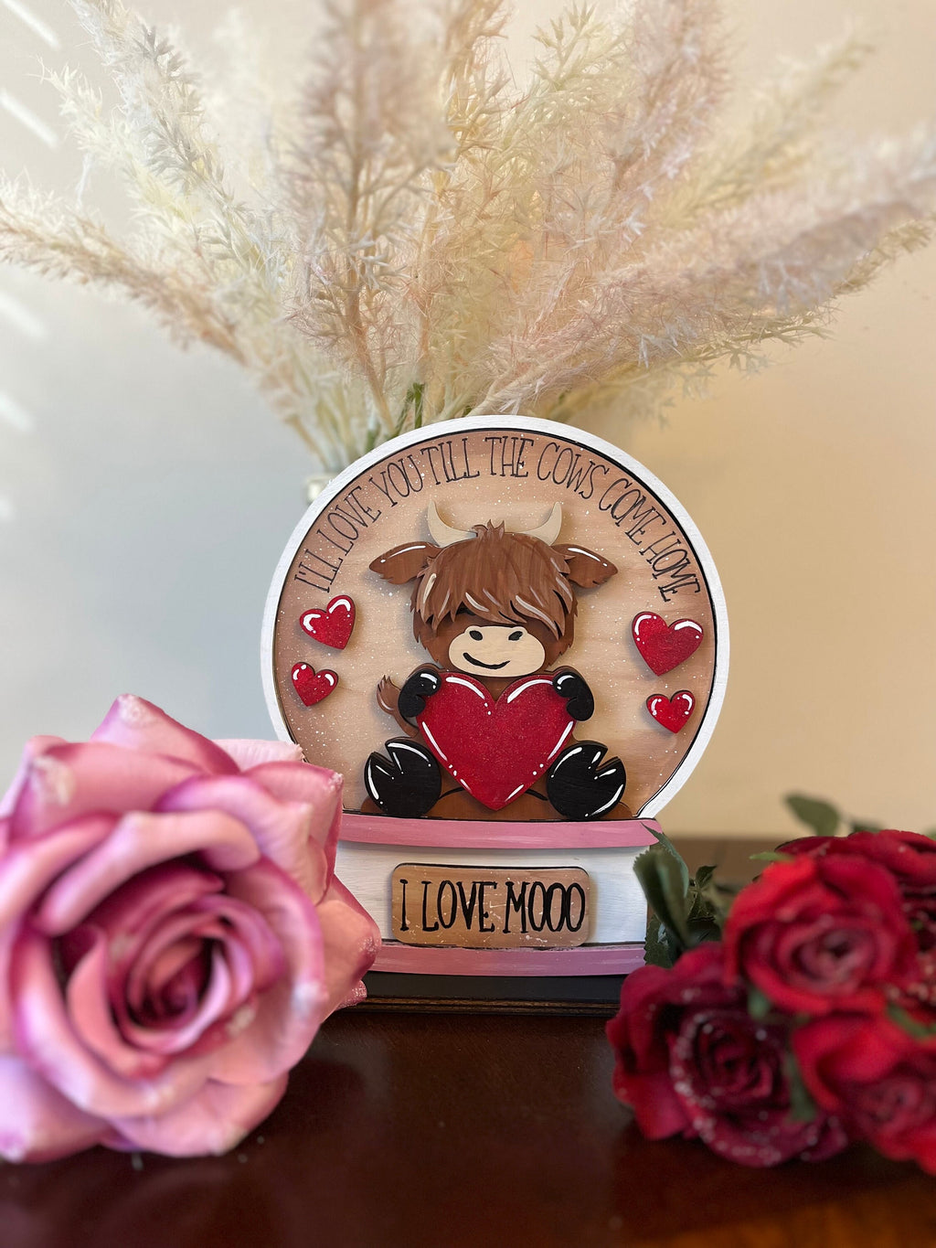 Highland Cow Interchangeable Snow Globe