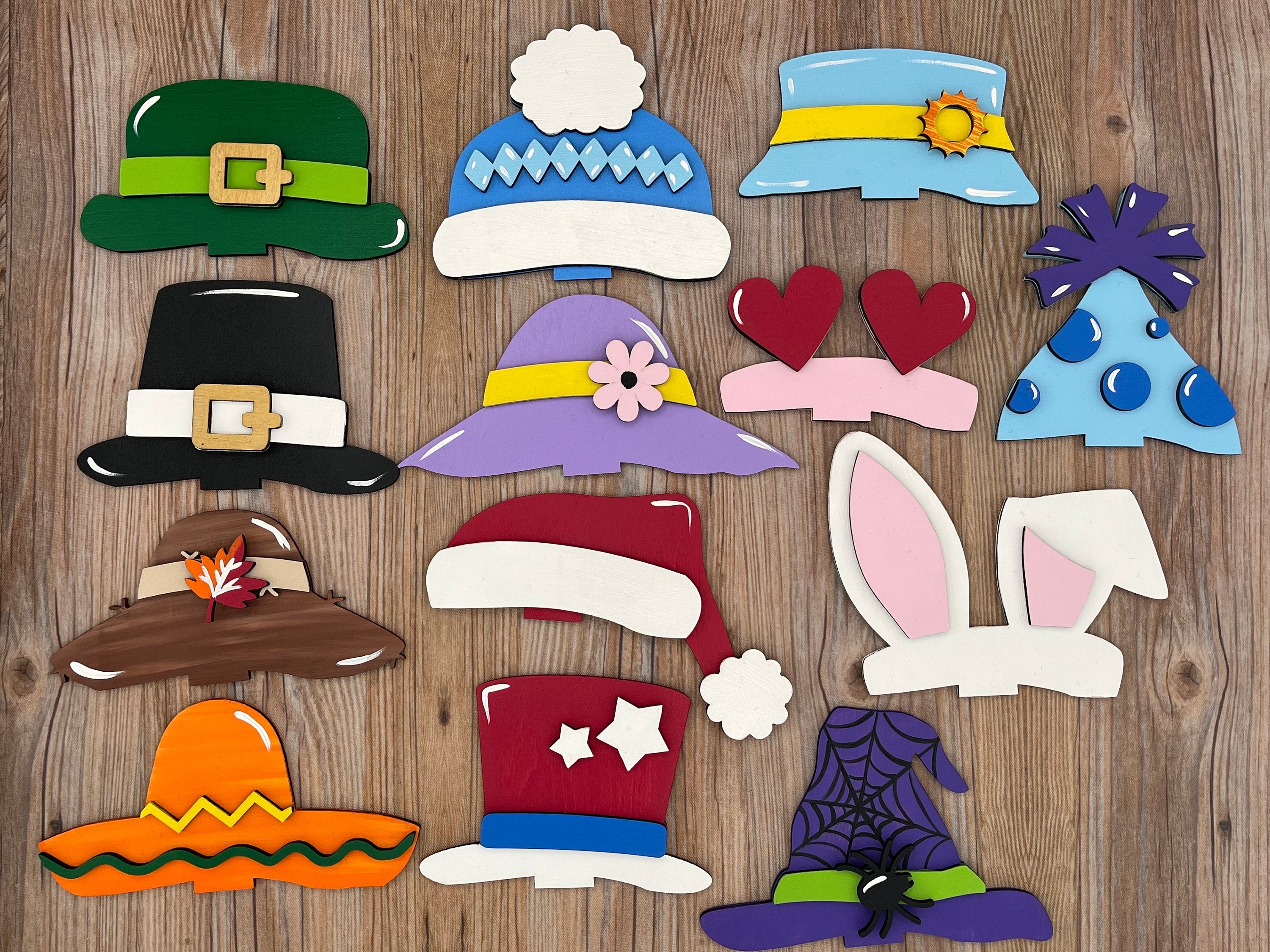 Original Interchangeable Animal Hat Add ons