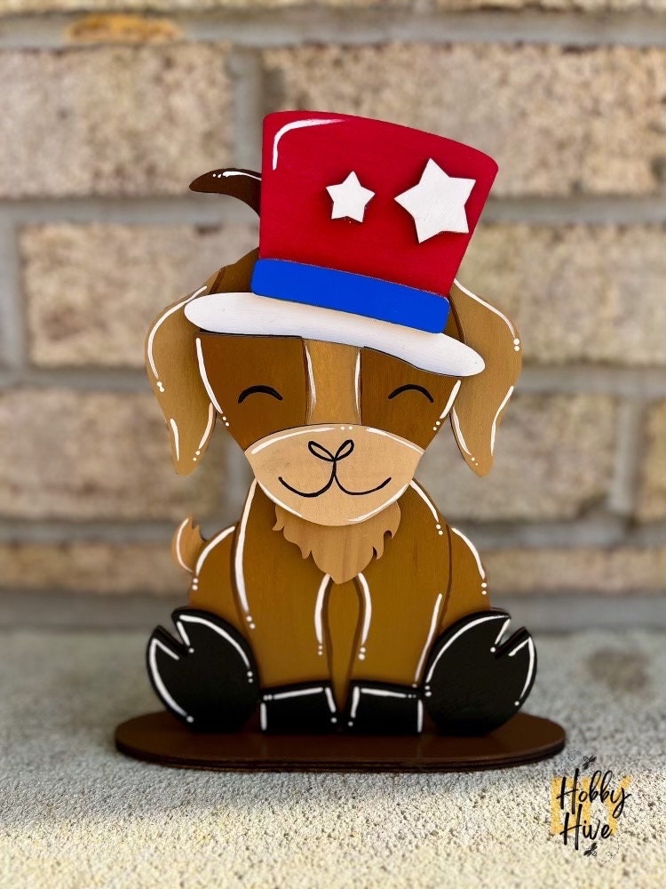 Cute Pygmy Goat Desk Pet with Interchangeable Festive Hats