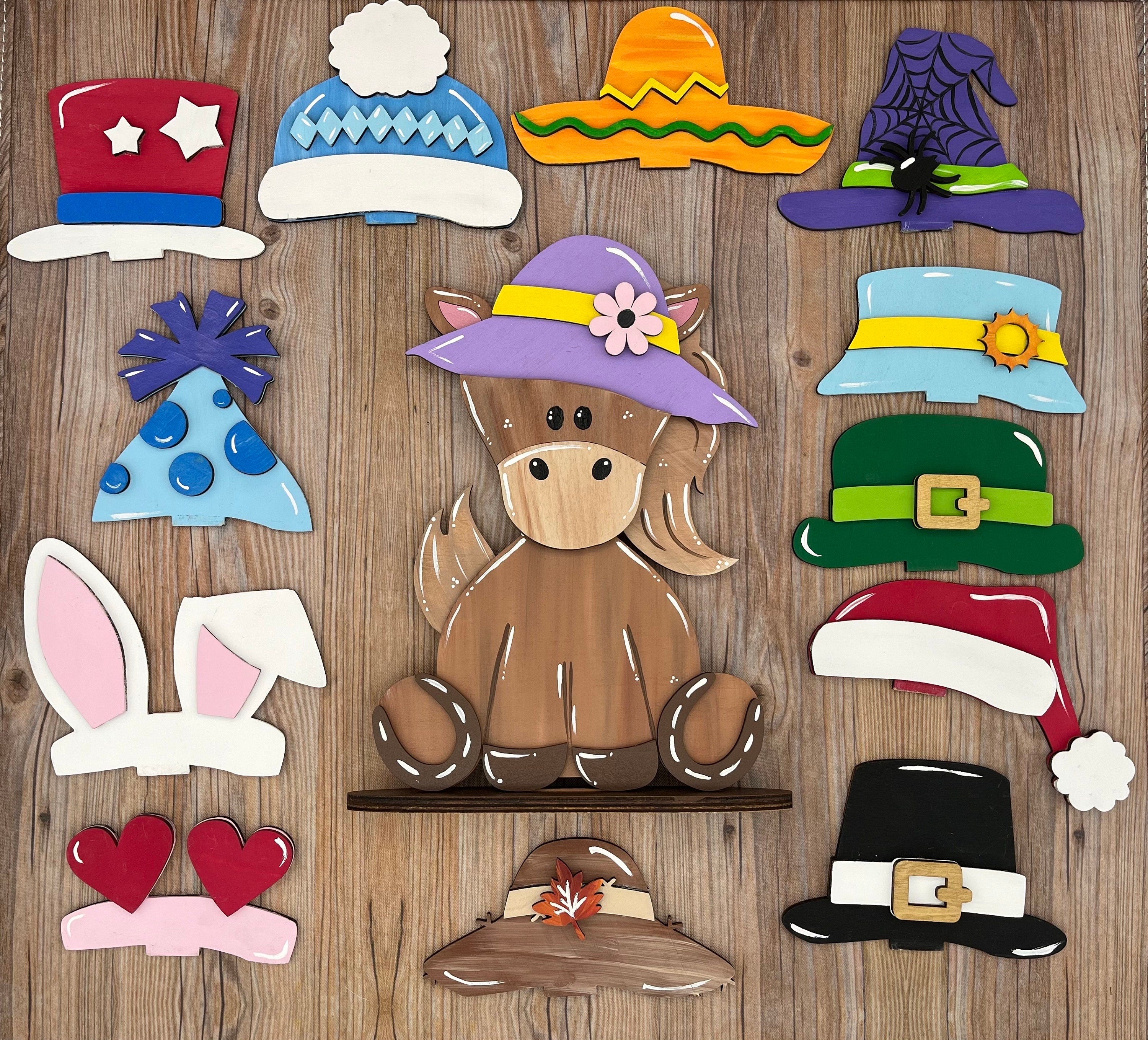 Paint Your Own Horse Interchangeable Sign