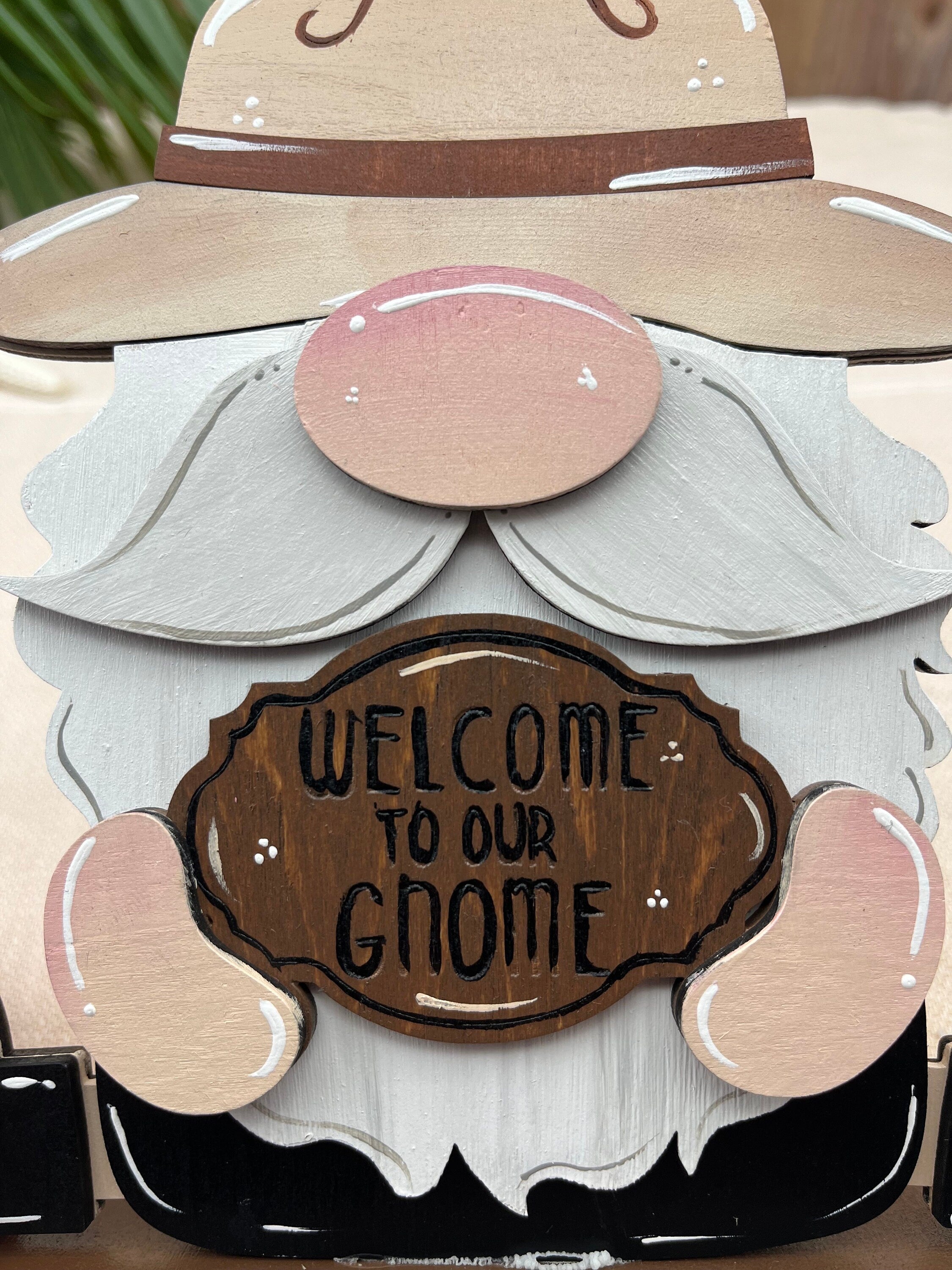 Cute Gnome Desk Buddy with Interchangeable Hats