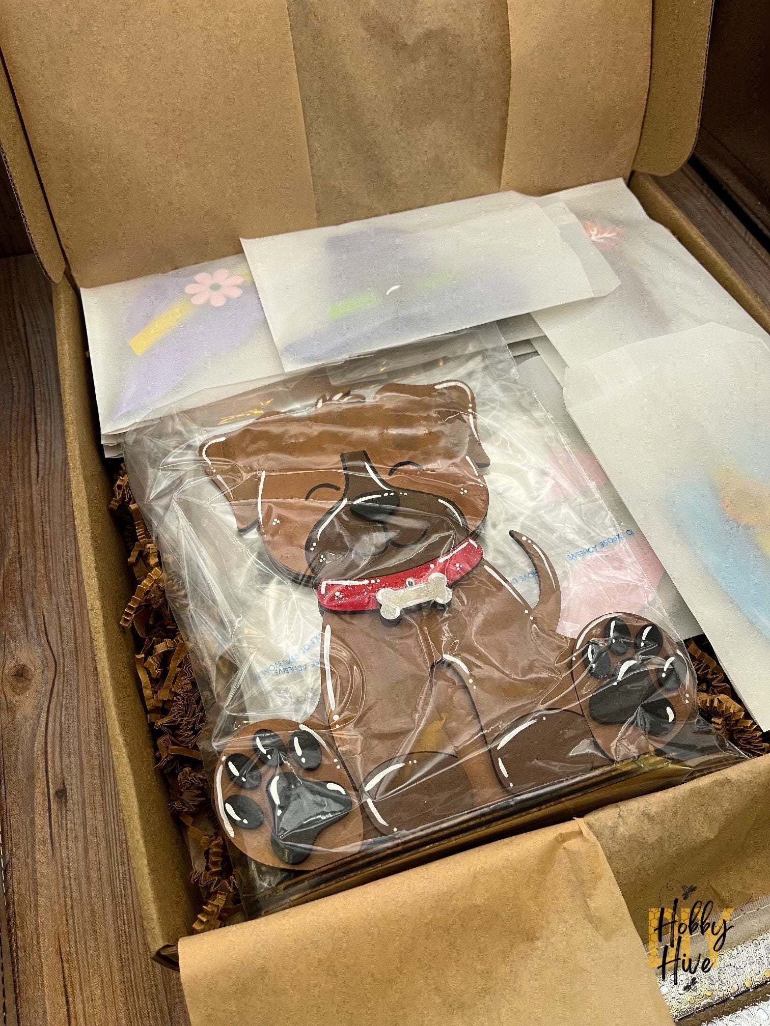 Dog Interchangeable Desk Buddy with Seasonal and Holiday Hats