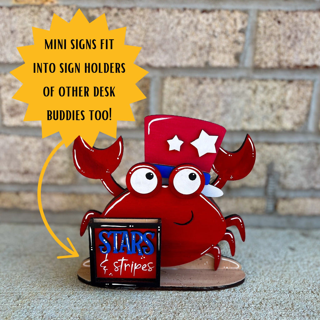 Hand Painted Highland Cow Desk Sign Bundle