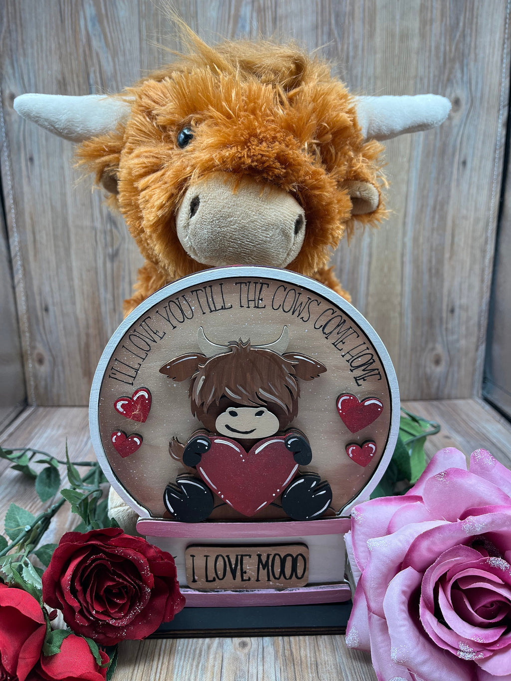 Highland Cow Interchangeable Snow Globe