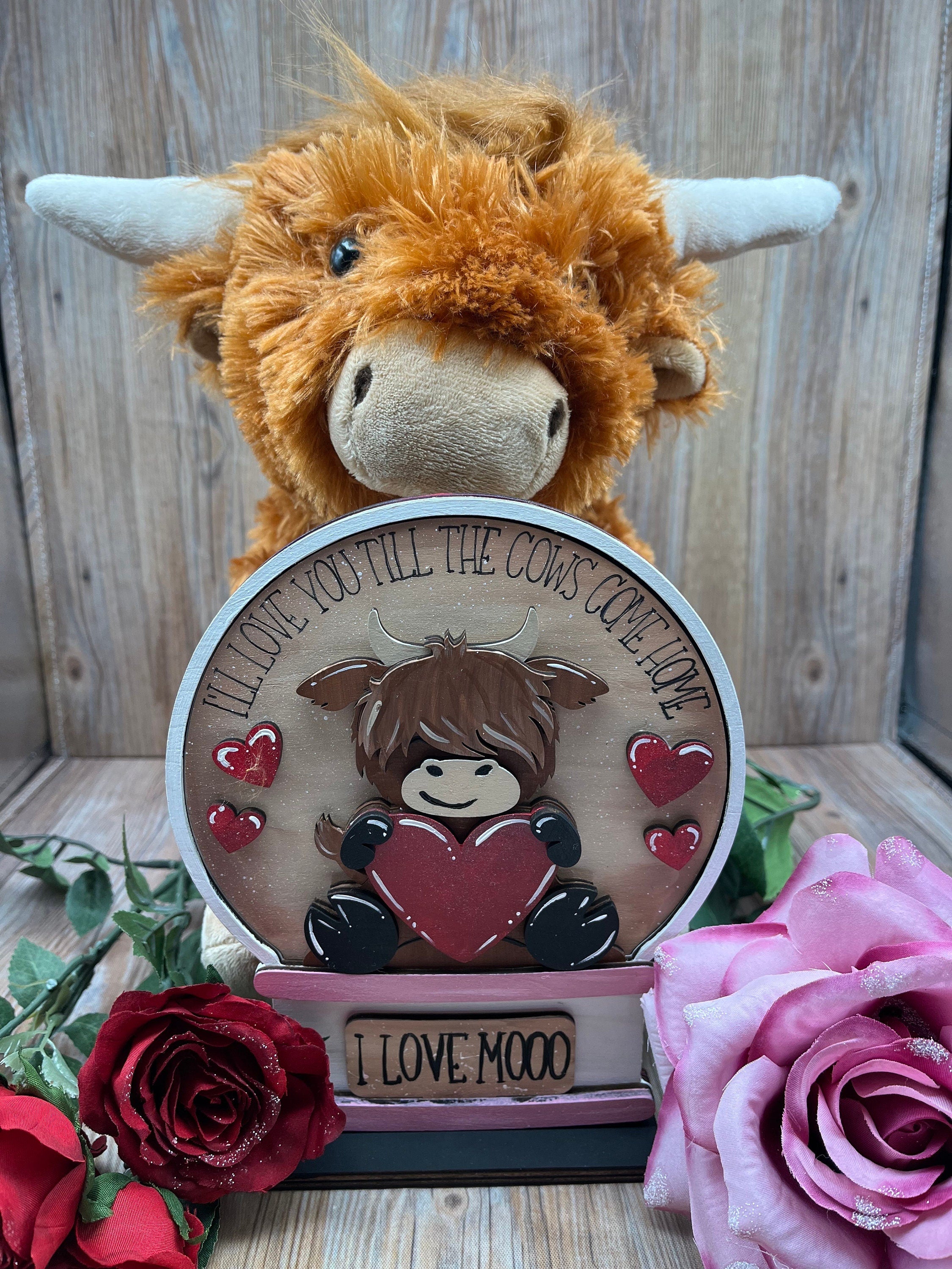 Highland Cow Interchangeable Snow Globe