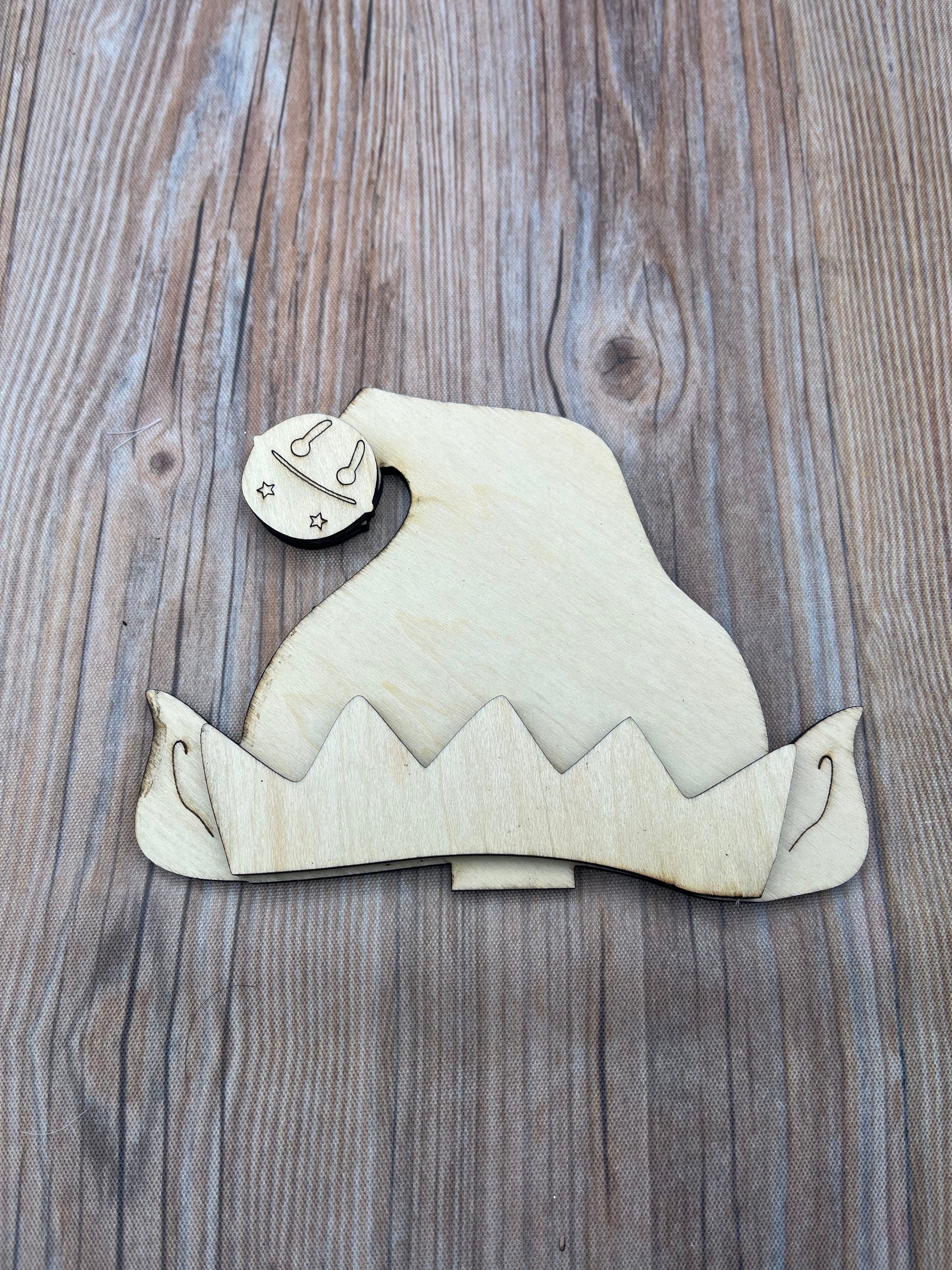 DIY Wood Blank and Paint Kit Farm Animal Hats Add ons (Hats Only)