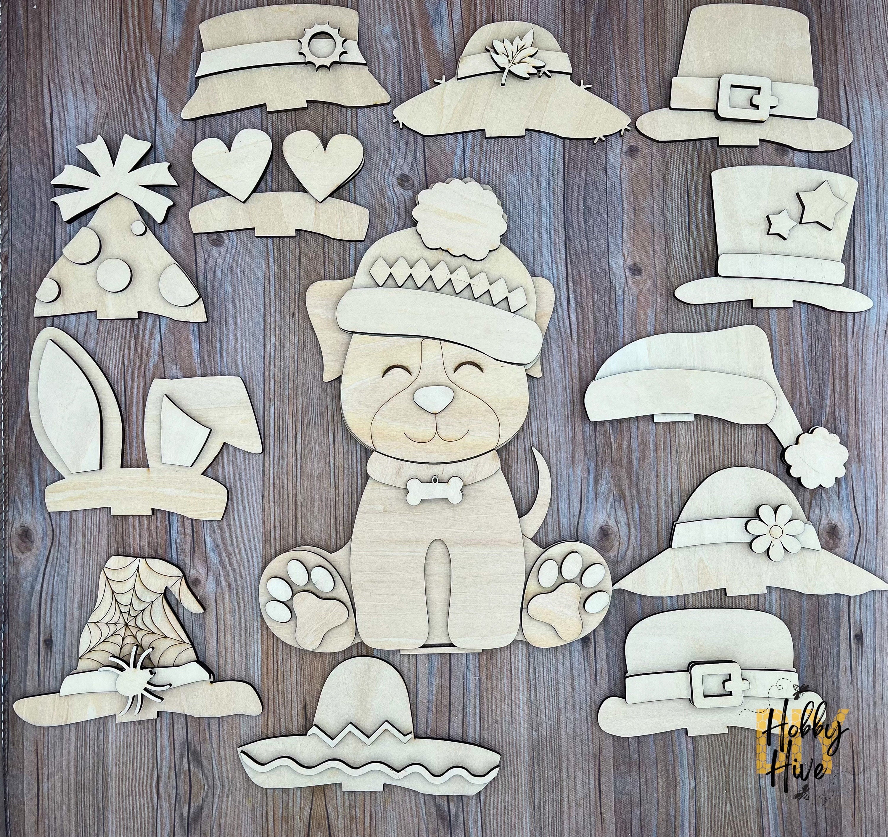 Paint Your Own Dog Interchangeable Sign