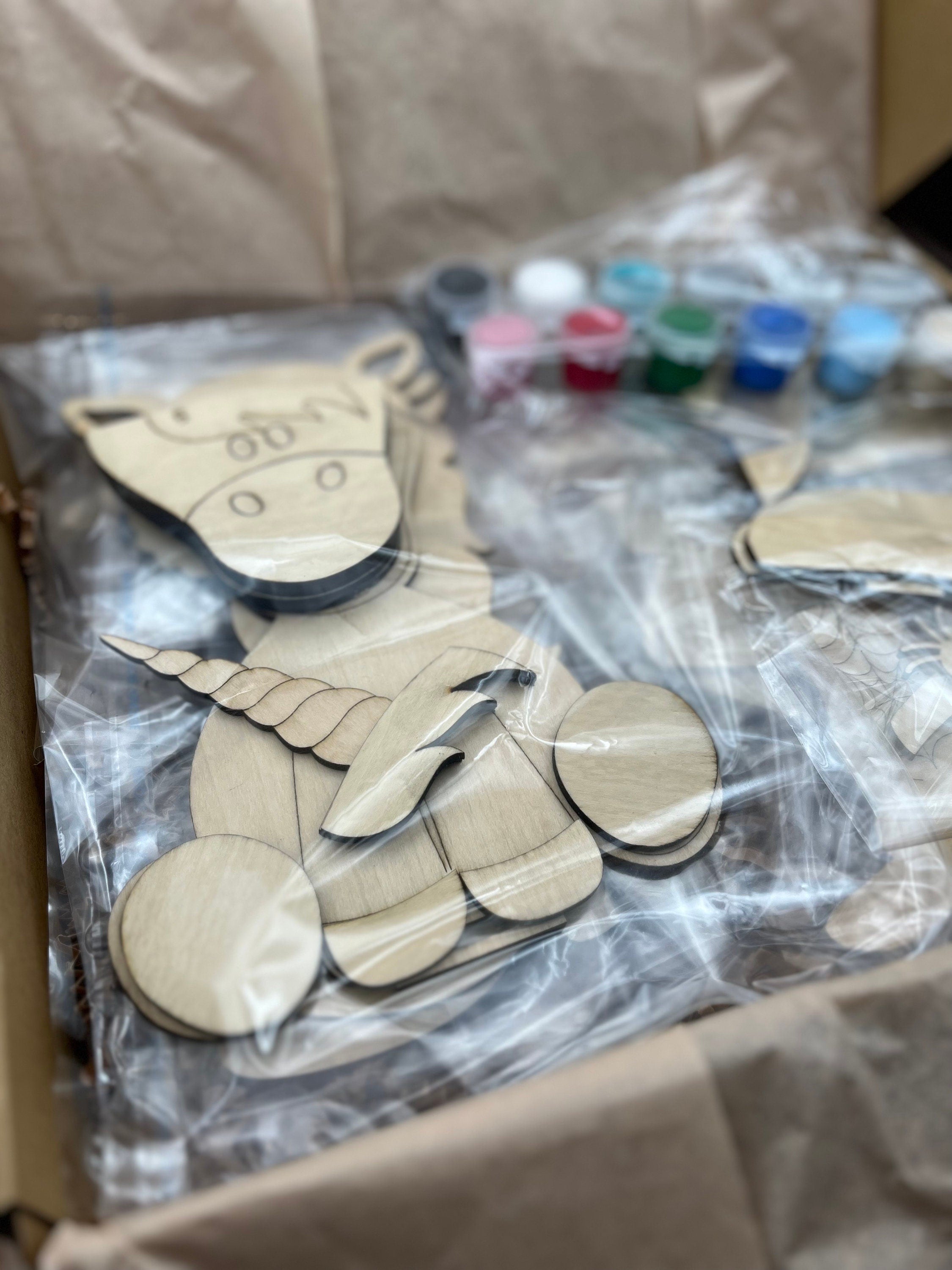 Paint Your Own Unicorn Interchangeable Sign