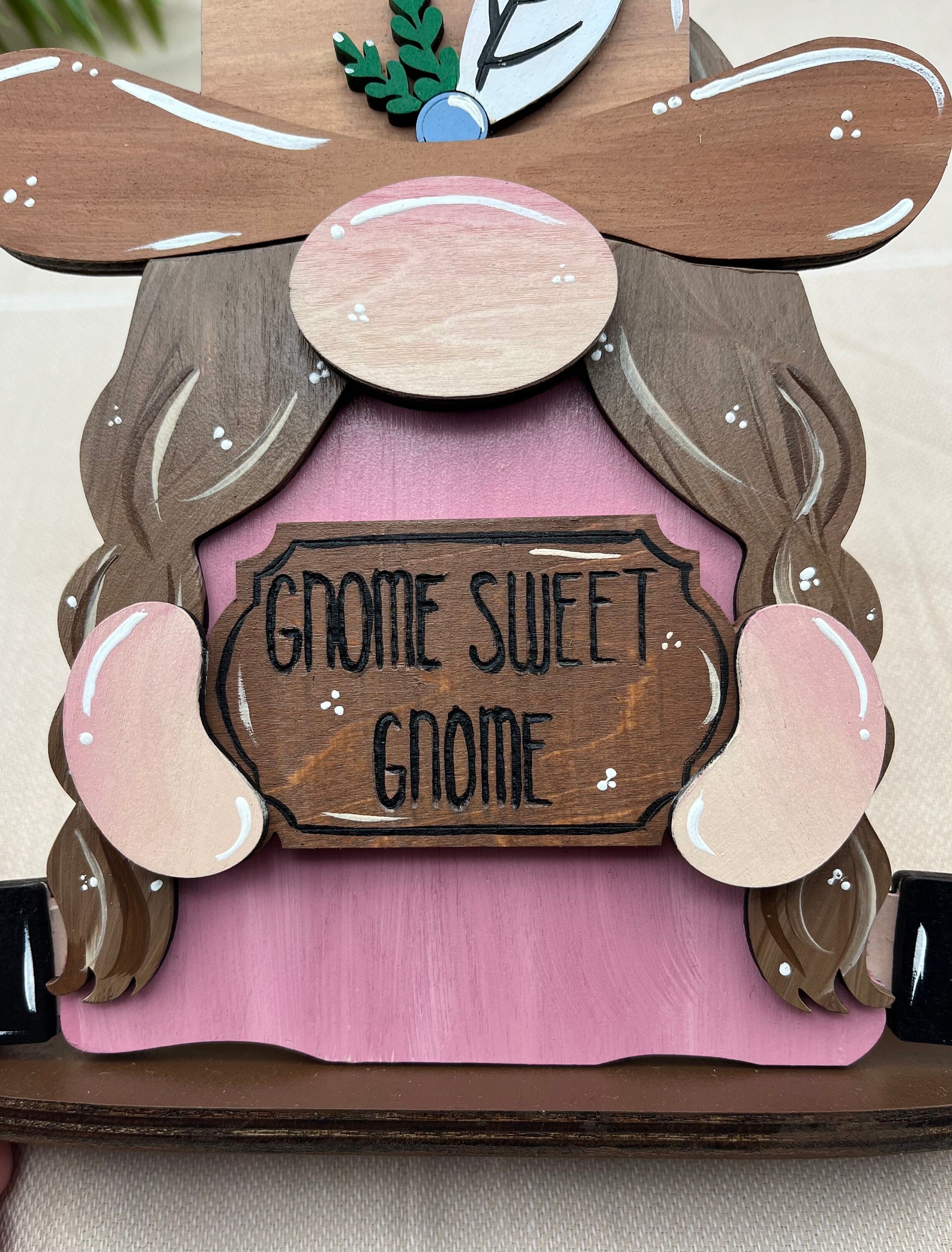 Gnome Desk Buddy with Interchangeable Hats