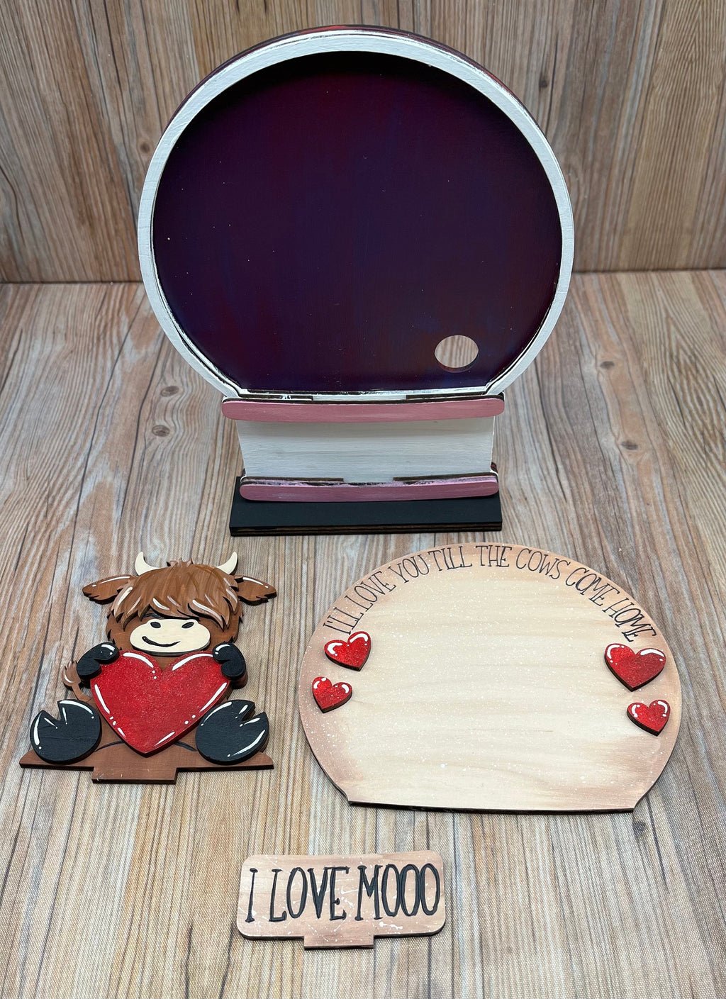 Highland Cow Interchangeable Snow Globe