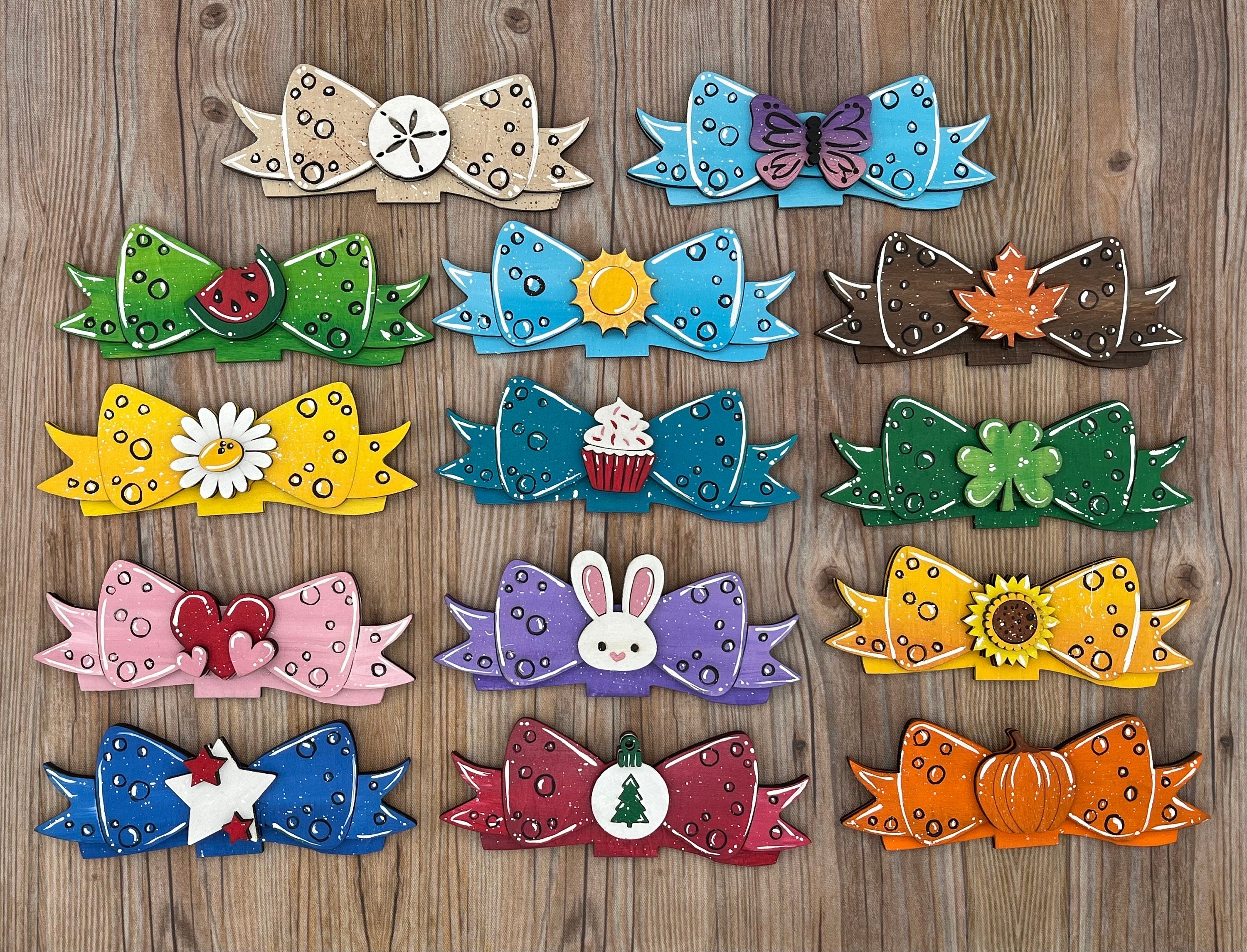 Bows for Farm Animal Shelf Sitters and Desk Buddies