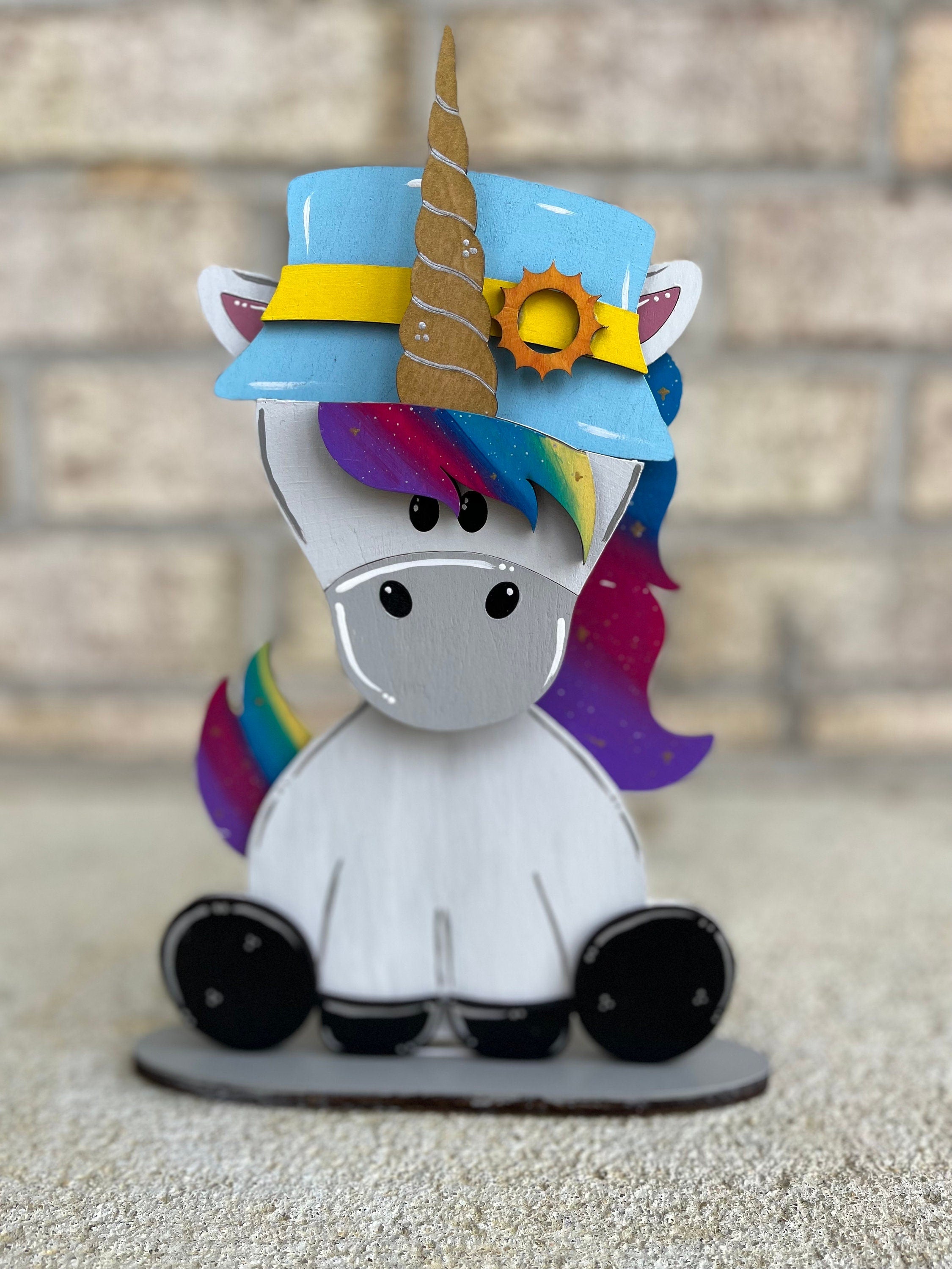 Paint Your Own Unicorn Interchangeable Sign