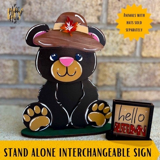 Mini Interchangeable Seasonal Sign Stand Stand Bundle