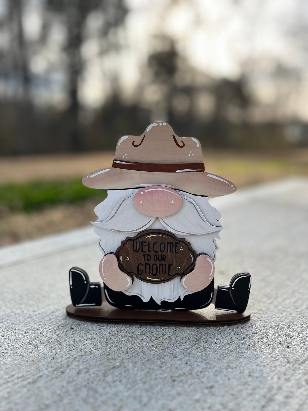 Gnome Desk Buddy with Interchangeable Hats