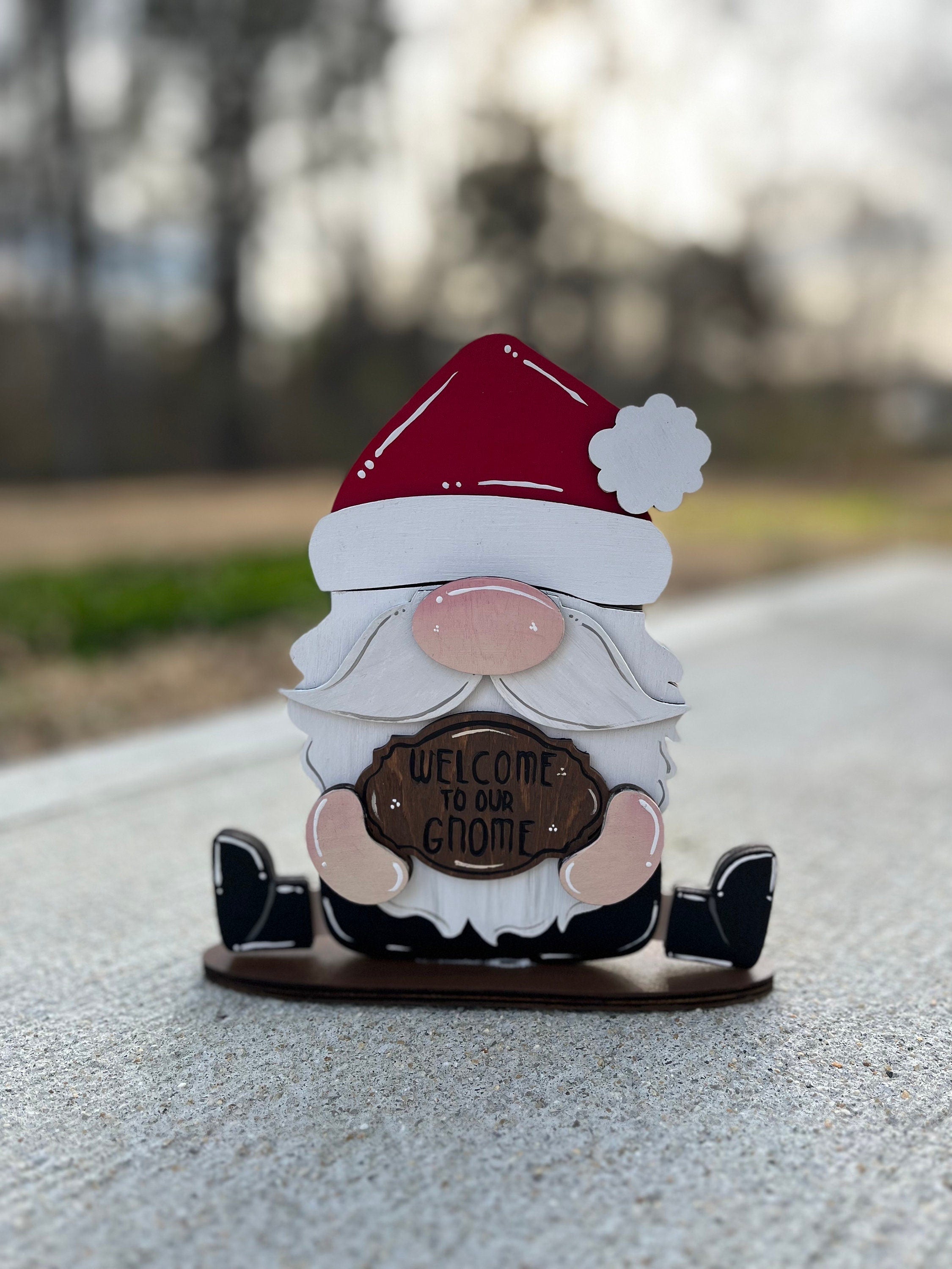 Gnome Desk Buddy with Interchangeable Hats