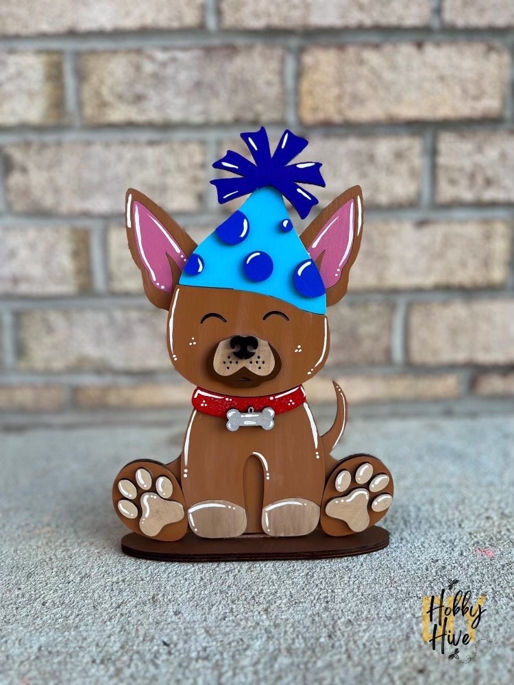 Chihuahua Desk Buddy with Seasonal and Holiday Hats