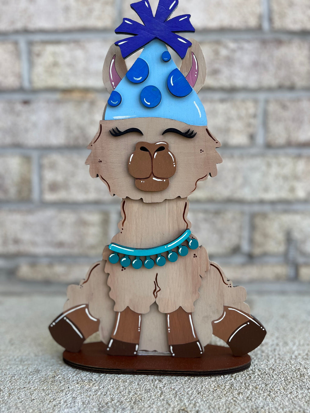 Paint Your Own Llama Interchangeable Sign