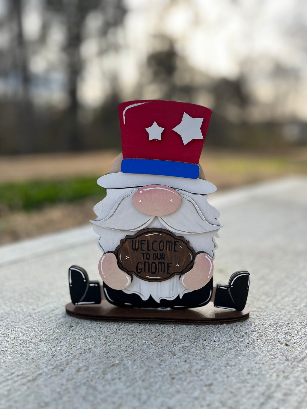 Gnome Desk Buddy with Interchangeable Hats